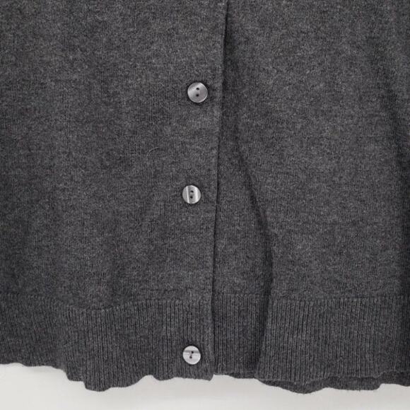 KAREN SCOTT Gray Button Down Cardigan Sweater Womens Size Small S - Picture 3 of 4